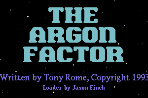 The Argon Factor 0