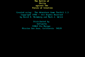 The Battle of Philip against the Forces of Creation 0