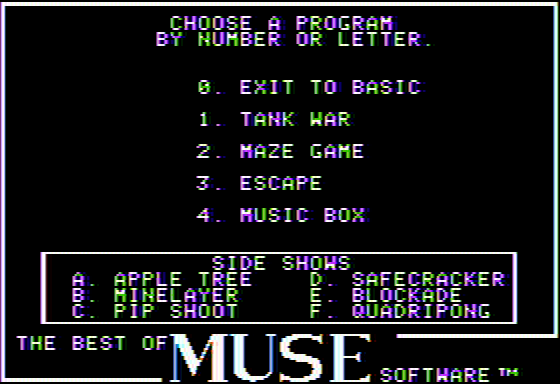 The Best of MUSE abandonware