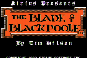 The Blade of Blackpoole 0