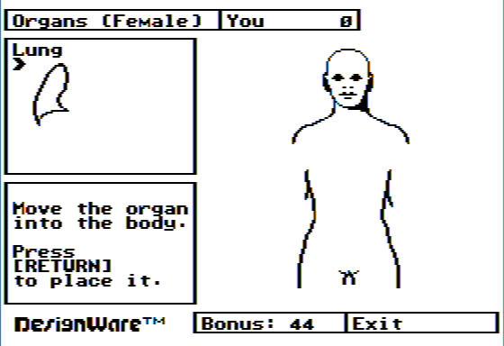 The Body Transparent abandonware