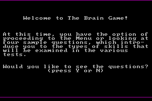 The Brain Game 3