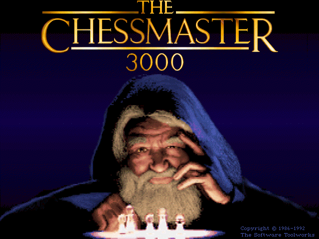 Chessmaster 3000 Multimedia (PC, CD-ROM) Software Toolworks - 1992