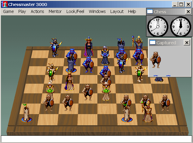 Chessmaster 3000 (DOS) - online game