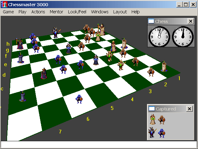 The Chessmaster 3000 IBM PC MS-DOS game Software Toolworks 1991