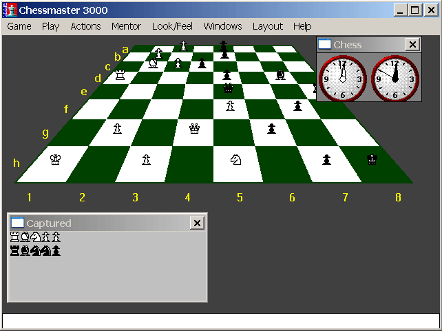 Chessmaster 3000 (DOS) - online game