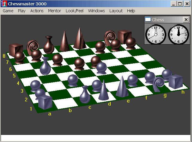 PC / Computer - The Chessmaster 3000 - Chess Piece Sets - The