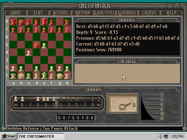 The Chessmaster 4000 Turbo [v1.1.0] : The Software Toolworks