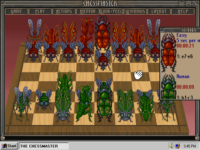 CHESSMASTER 4000 TURBO FOR WINDOWS from Mindscape