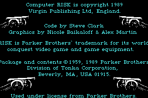 The Computer Edition of Risk: The World Conquest Game 2