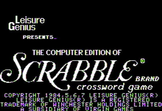 The Computer Edition of Scrabble Brand Crossword Game 0