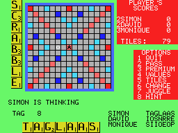 The Computer Edition of Scrabble Brand Crossword Game 2
