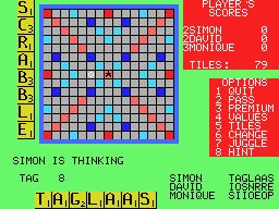 The Computer Edition of Scrabble Brand Crossword Game abandonware