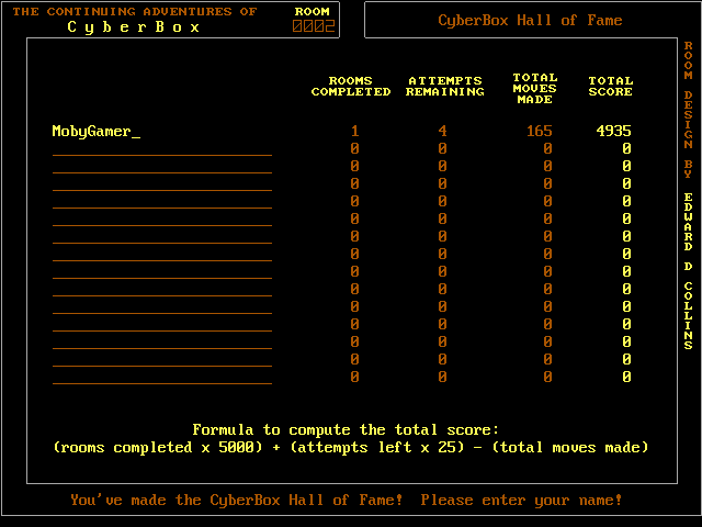 The Continuing Adventures of CyberBox abandonware