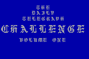 The Daily Telegraph Computer Crossword Challenge 0