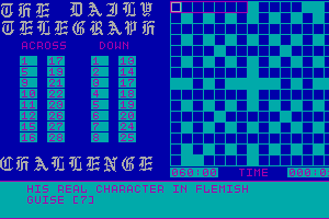 The Daily Telegraph Computer Crossword Challenge 3