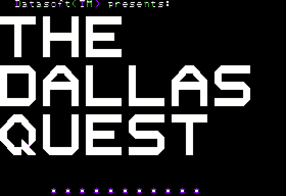 The Dallas Quest 1