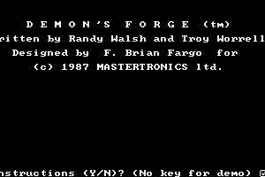 The Demon's Forge 15