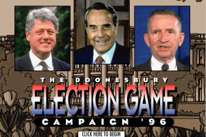 The Doonesbury Election Game Campaign '96 0