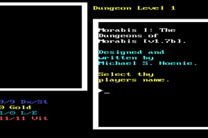 The Dungeons of Morabis abandonware