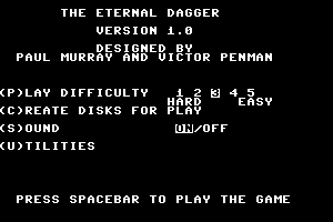 The Eternal Dagger 1