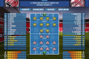 The F.A. Premier League Football Manager 2001 3