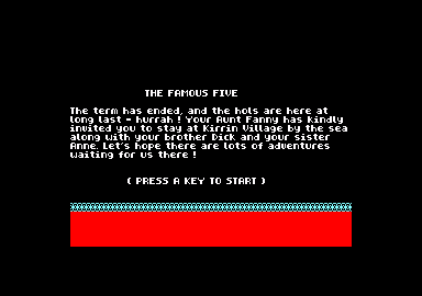 The Famous Five: Five on a Treasure Island abandonware