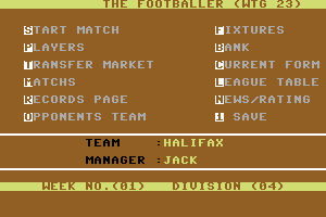 The Footballer abandonware