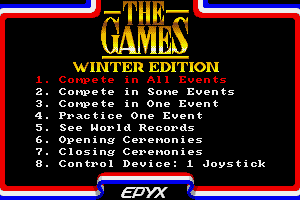 The Games: Winter Edition 2