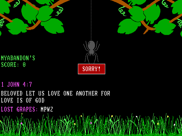 The Grape Vine abandonware