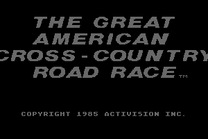 The Great American Cross-Country Road Race 0