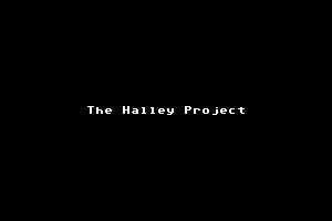 The Halley Project: A Mission In Our Solar System 1