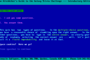 The Hitchhiker's Guide to the Galaxy Trivia Challenge 3