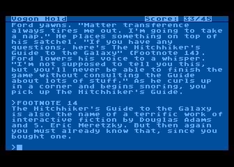 Play the Hitchhiker's Guide to the Galaxy text adventure - CNET
