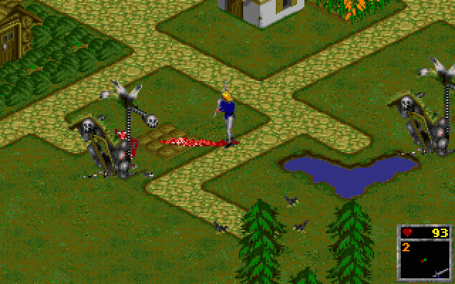 The Horde gameplay (PC Game, 1994) 