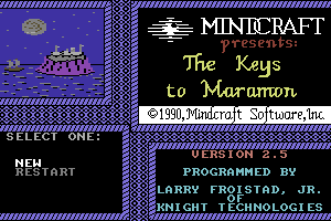 The Keys to Maramon 0