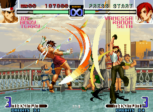 The King of Fighters 2002! My FAVORITE KOF Fighting Game on Neo