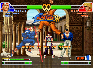 Play Arcade The King of Fighters '98 - The Slugfest / King of Fighters '98  - dream match never ends (Korean board) Online in your browser 