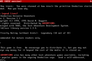 The Legend Lives! abandonware