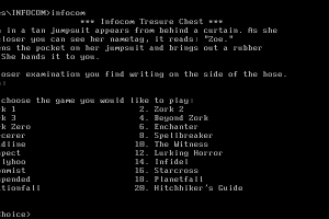 The Lost Treasures of Infocom abandonware