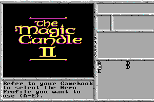 The Magic Candle II: The Four and Forty 1
