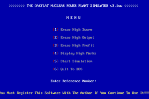 The Oakflat Nuclear Power Plant Simulator 2