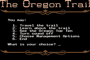 The Oregon Trail 0