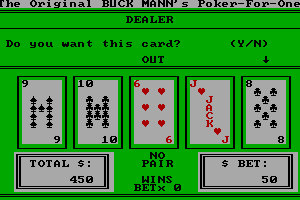 The Original Buck Mann's Poker for One 4