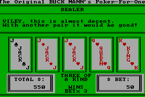 The Original Buck Mann's Poker for One 6