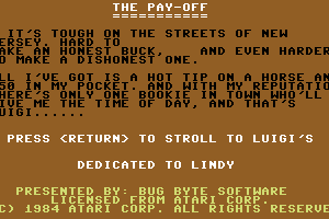 The Pay Off 1