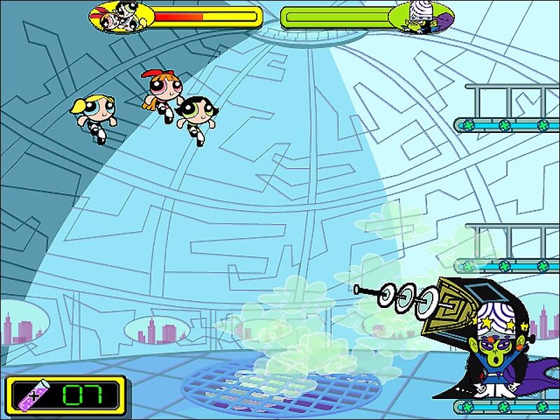 The Powerpuff Girls Mojo Jojo's Pet Project CD ROM Game 2001 E05