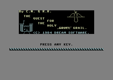 The Quest for the Holy Grail 1