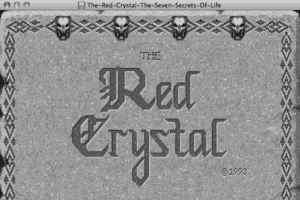 The Red Crystal: The Seven Secrets of Life 7