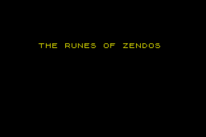 The Runes of Zendos 0